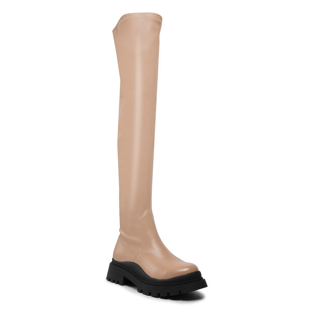 Μπότες πάνω από το γόνατο DeeZee ZAL13125-1 Beige