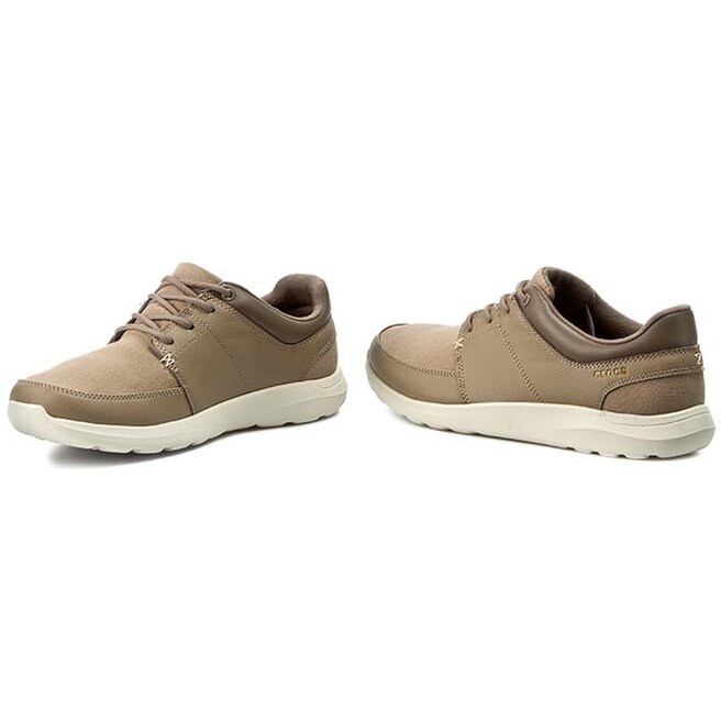 Crocs Félcipő Crocs Kinsale Lace-Up 203052 Tumbleweed/Stucco