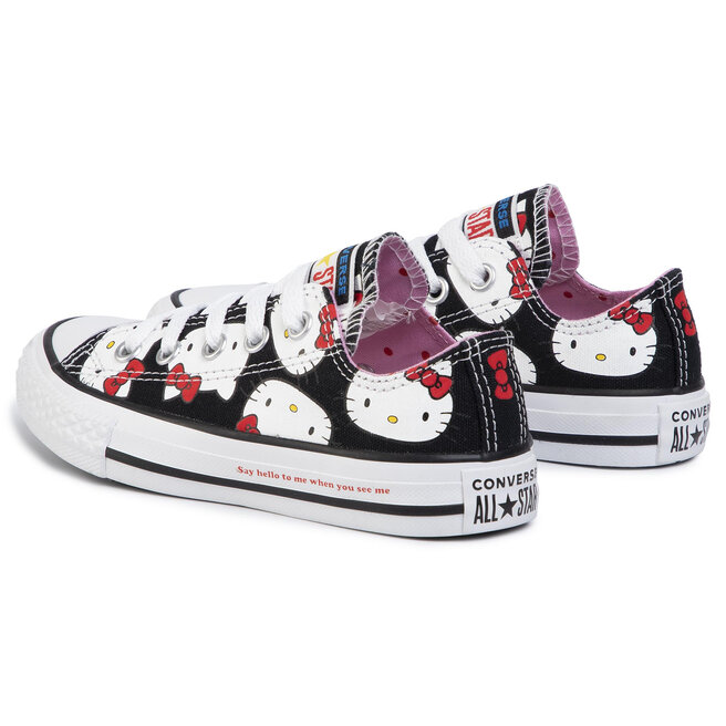 Converse Teniși Converse Ctas Ox 362948C Black/Prism Pink/White
