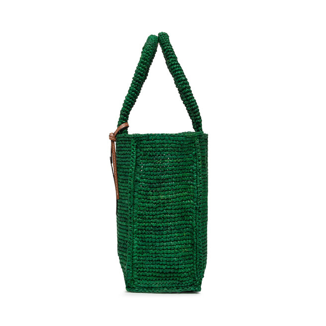 Manebi Сумка Manebi Sunset Bag Small V 3.4 Aa Green Natural Raffia