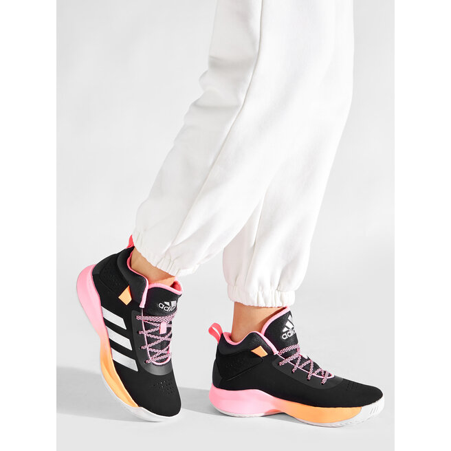 adidas Обувки adidas Cross Em Up 5 K Wide GX4793 Cblack/Silvmt/Beampk