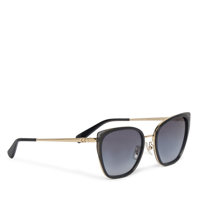 Okulary przeciwsłoneczne Coach 0HC7187 94848G Czarny - kobiece