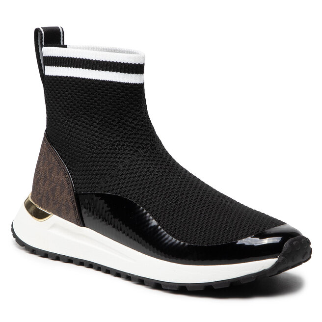 Michael Kors Black and White Sock Boot Sneakers MICHAEL KORS Women main image 4