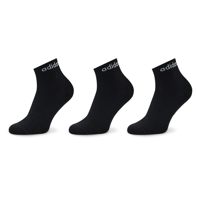 adidas Комплект 3 чифта дълги чорапи мъжки adidas IC1305 Black