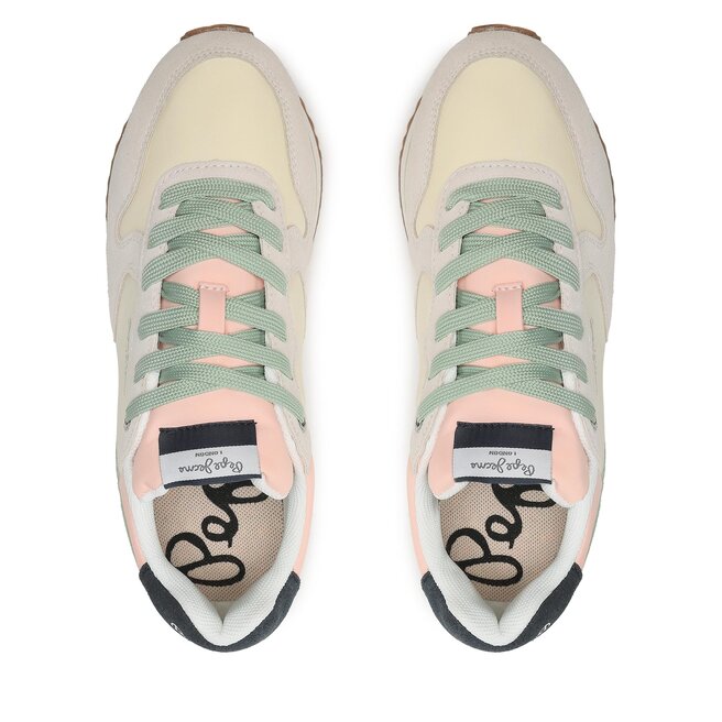 Pepe Jeans Сникърси Pepe Jeans Rusper Sweet PLS31477 Pastel Lemon 001