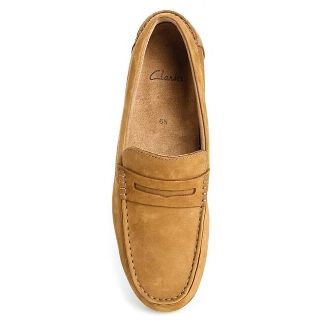 Mokassins Clarks Marcos Drive 203584777 Cognac | eschuhe.de