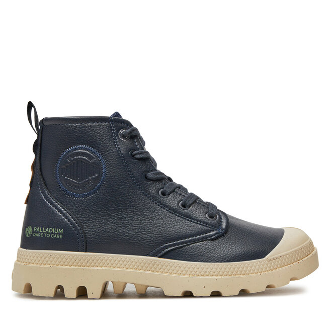Trapery Palladium Pampa Hi Re Vegan Lth - Granatowy