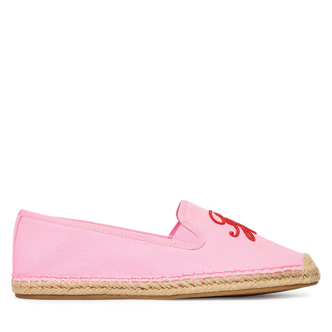 Espadryle Tommy Hilfiger Th Script Summer Espadrille FW0FW09240 Różowy - kobiece