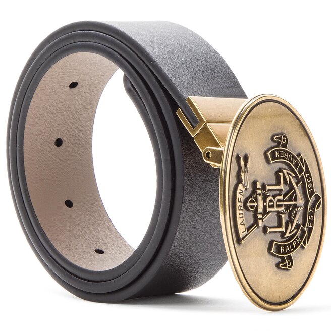 Lauren ralph lauren huntley anchor logo belt new arrivals