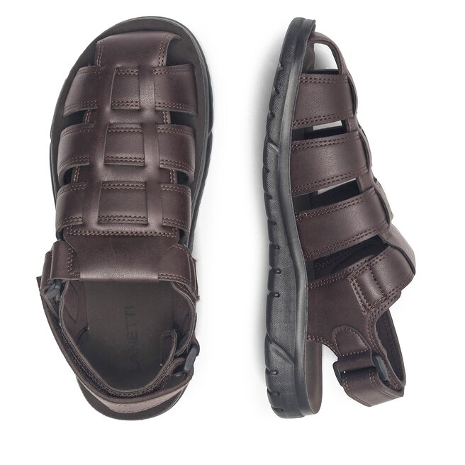 Lanetti Sandale Lanetti MSS20508-01 Maro