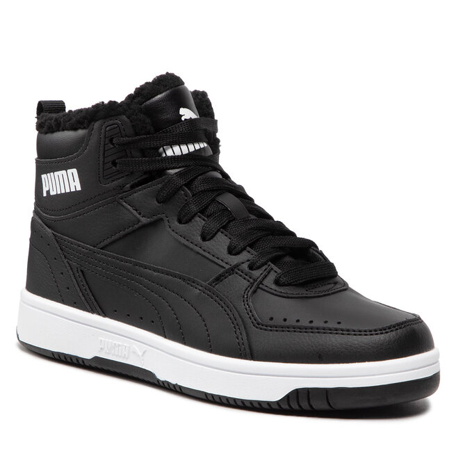 Sneakersy Puma Rebound Joy Fur Jr - 01 Czarny