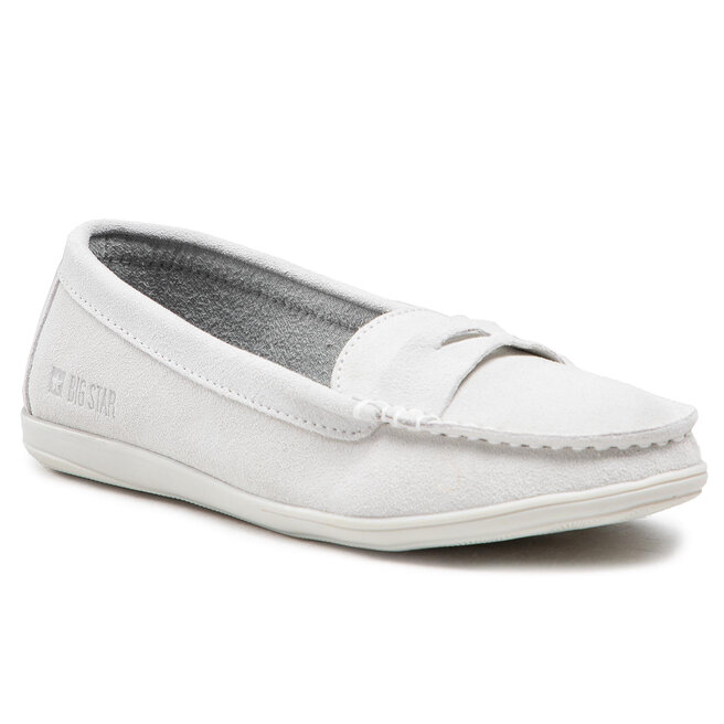 Big Star Shoes Мокасини Big Star Shoes HH274665 Off White