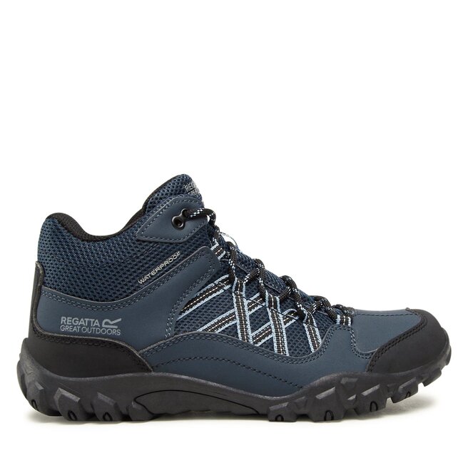 Regatta Scarpe da trekking Regatta Edgepoint Mid Wp RMF622 Brunswick Blue/Black GKH