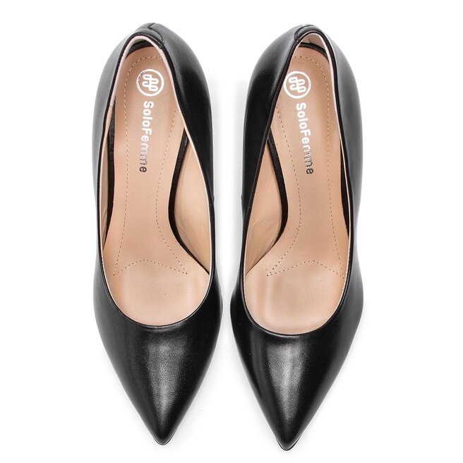 Solo Femme Lodičky Solo Femme 75403-88-A19/E45-04-00 Čierna
