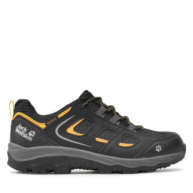 Jack Wolfskin Trekingová obuv Jack Wolfskin Vojo Texapore Low K 4042191 Black/Burly Yellow