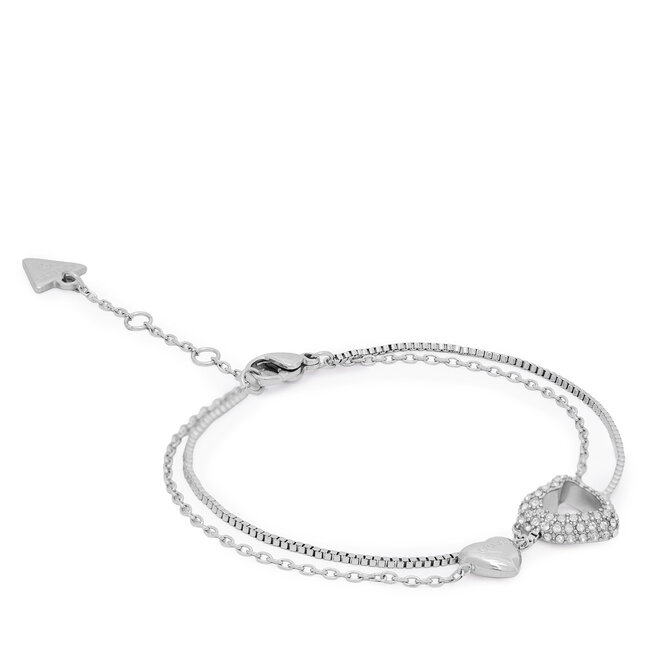 Bransoletka Guess JUBB05 027JW Srebrny -