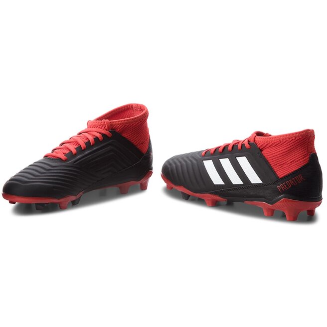 Schuhe adidas Predator 18.3 Fg J DB2318 Cblack Ftwwht Red eschuhe