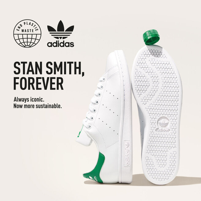 adidas Παπούτσια adidas Stan Smith J FX7519 Ftwwht/Ftwwht/Green