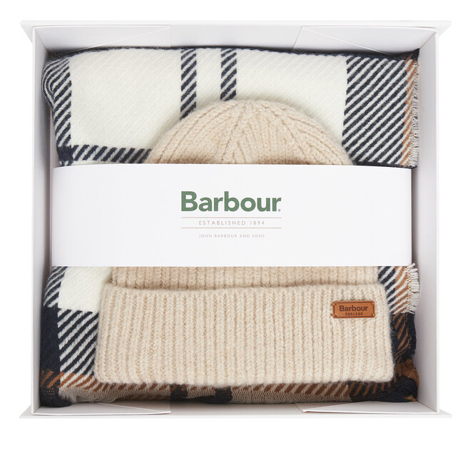 Zestaw Szalik i Czapka Barbour