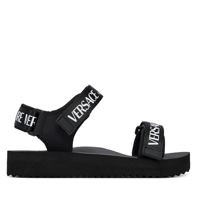 Sandały Versace Jeans Couture 80VA3SX4 ZS630 Czarny - kobiece