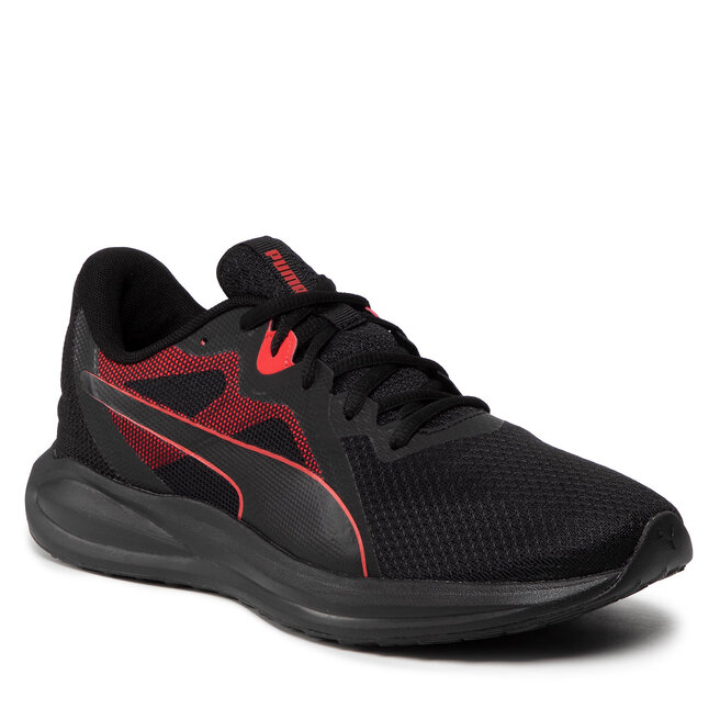 Puma Обувки Puma Twitch Runner 376289 02 Puma Black/High risk Red