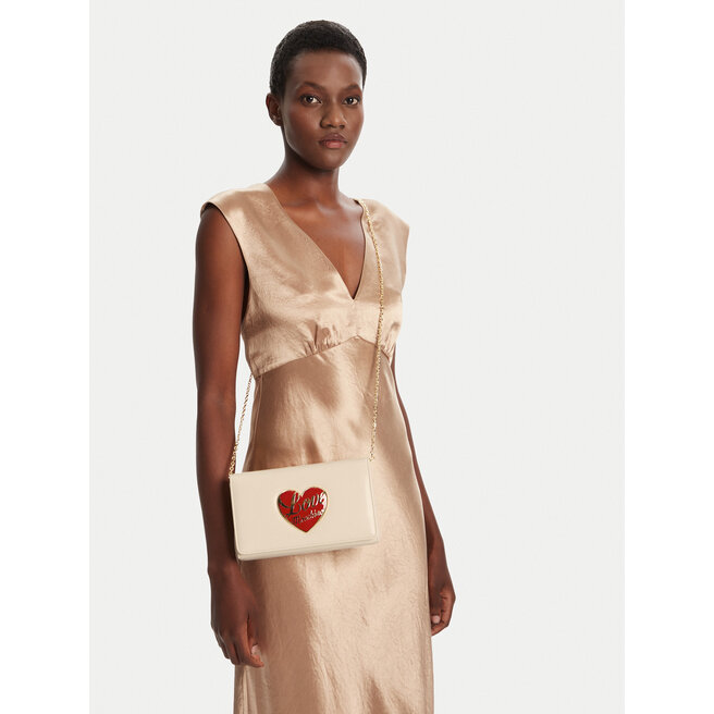 Torebka LOVE MOSCHINO JC4186PP1NLP0110 Écru -