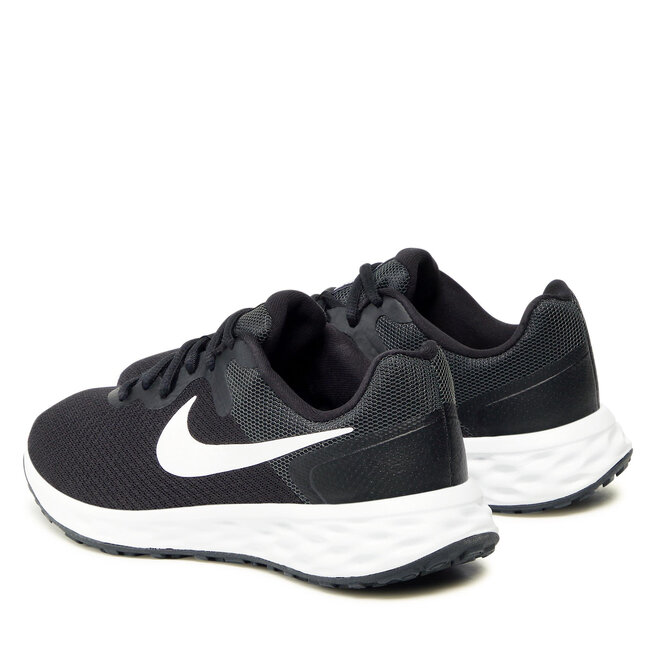 Nike Обувки Nike Revolution 6 Nn DC3729 003 Black/White/Dk Smoke Grey