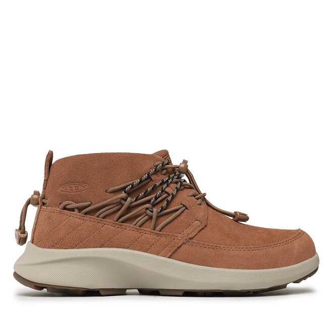 Sneakersy Keen Uneek Chukka - Brązowy
