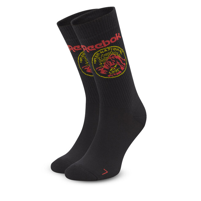 Skarpety wysokie unisex Reebok CL Outdoor Sock - Czarny