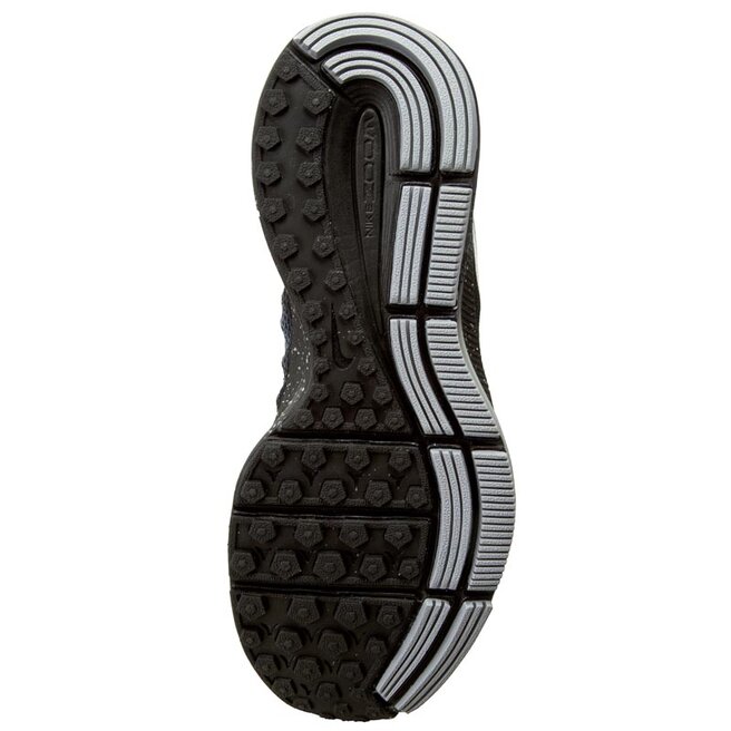 Nike Boty Nike Zm Pegasus 33 Shield (GS) 859623 001 Stealth/Metallic Silver/Black