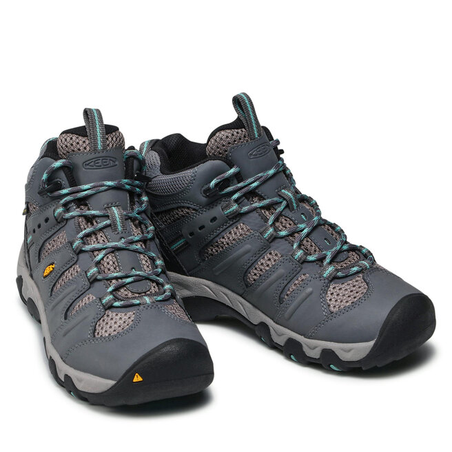 Keen Bakancs Keen Koven Mid Wp 1020212 Steel Grey/Wasabi
