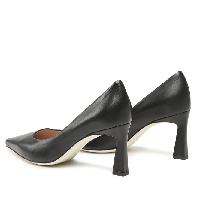 Pollini Pantofi cu toc subțire Pollini SA10257C1GTE0000 Nero