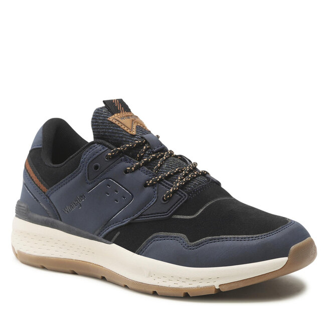 Sneakersy Wrangler Pioneer Derby - Granatowy