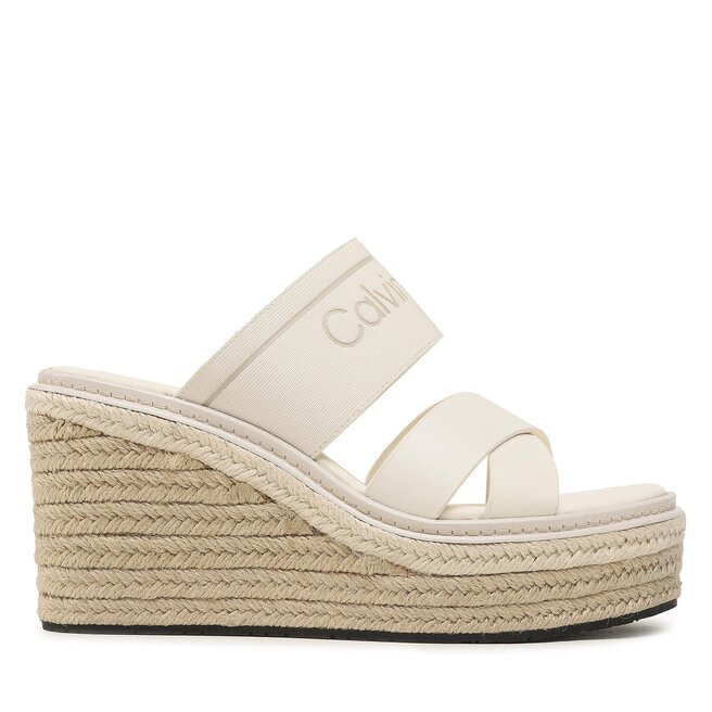 Calvin Klein Еспадрили Calvin Klein Wedge 50Hh HW0HW01498 Marshmallow YBJ