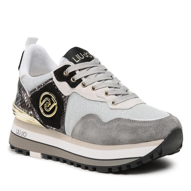 Sneakers Liu Jo Maxi Wonder 01 BA3013 EX161 Light Blue S1106 BA3013 imagine noua