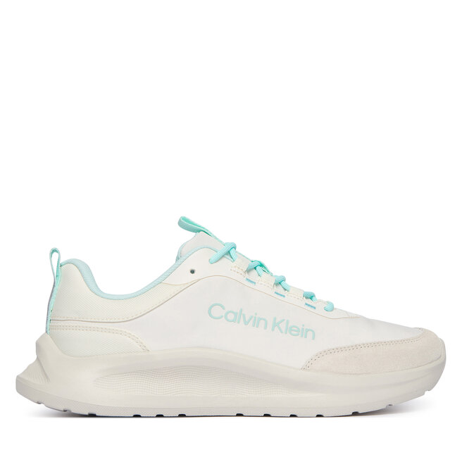 Sneakersy Calvin Klein Light Eva Run Ess Lac Ny-Su Wmn HW0HW03293 Biały - męskie