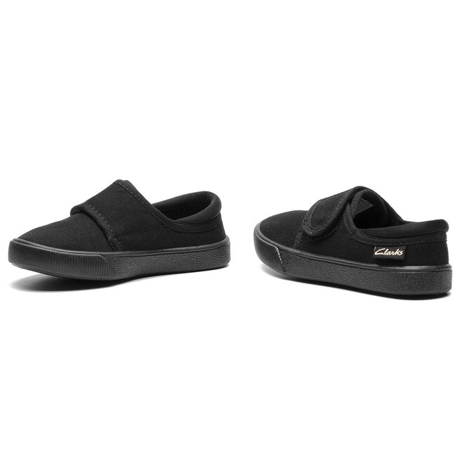 Pantofi Clarks Hopper Run 261143306 Black Fabric | epantofi.ro