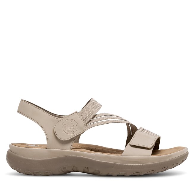 Sandały Rieker 64870-62 Beżowy - kobiece