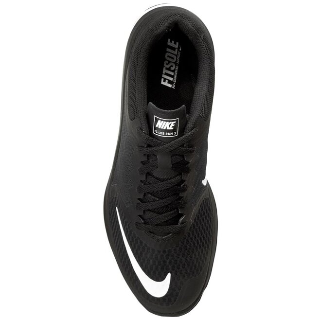 genio contaminación fluir Zapatos Nike Fs Lite Run 3 807144 001 Black/White • Www.zapatos.es
