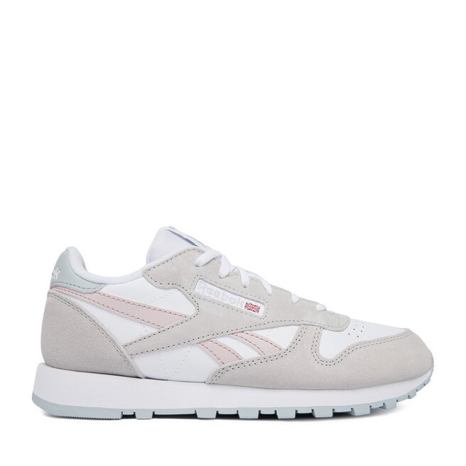 Sneakersy Reebok EO-CLASSIC LEATHER 100269424 Szary jasny