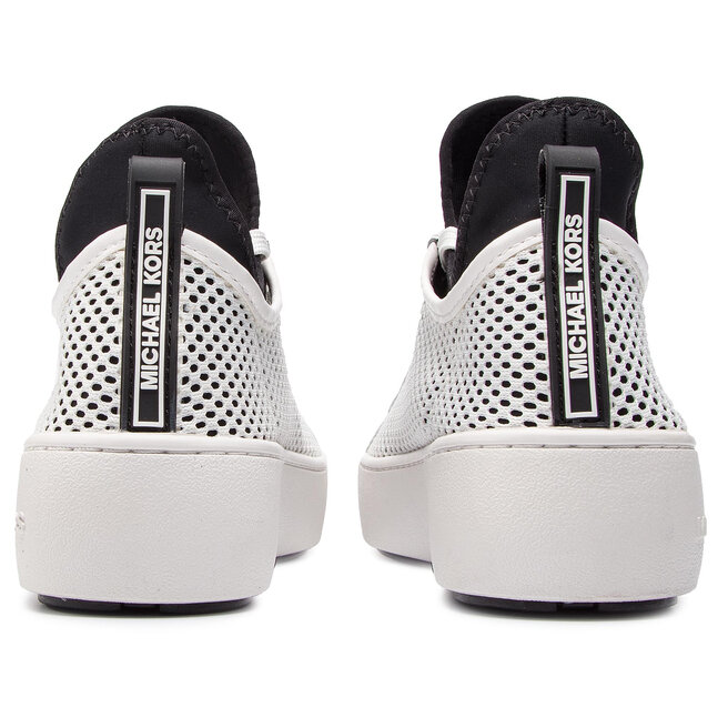 Sneakersy MICHAEL Michael Kors Ace Lace Up 43S9ACFS1D Opticwht Blk