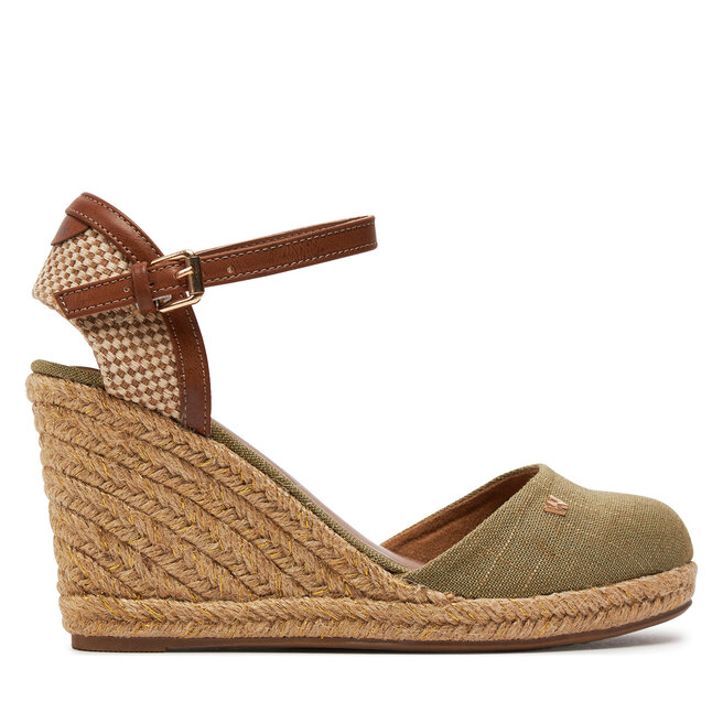 Espadryle Wrangler Brava Women Wedge - Khaki