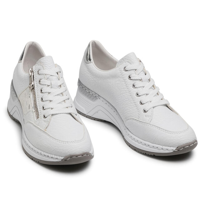 Rieker Sportcipő Rieker N4322-80 White