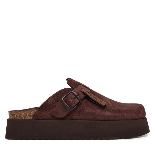 Klapki D.Franklin DFSH414005 Brązowy -