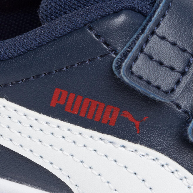 Puma Superge Puma Courtflex V2 V Inf 371544 01 Peacoart/High Risk Red