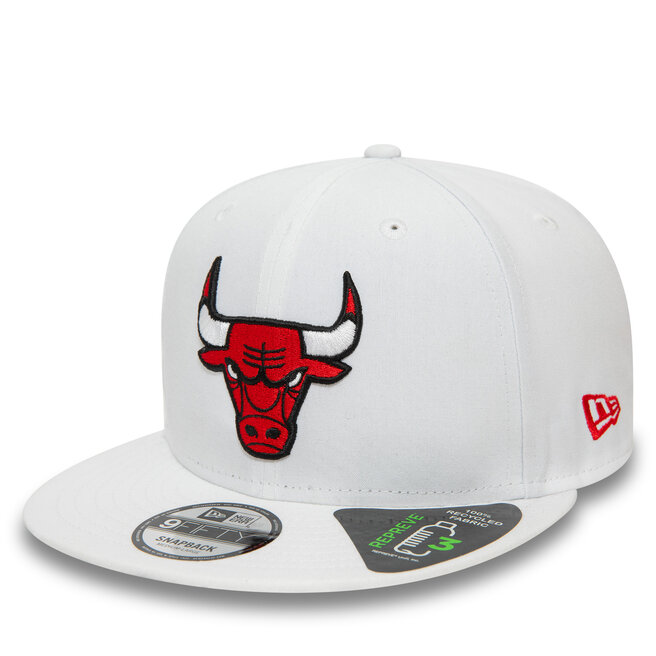 Czapka z daszkiem New Era Repreve 950 Bulls - Biały