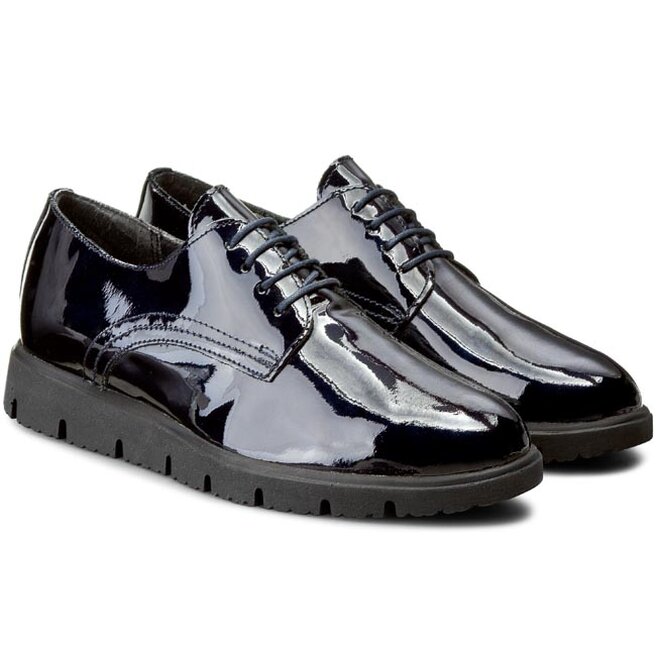 zapatos Oxford Kondor Rizzoli 6571775 Vernice Blu zapatos.es