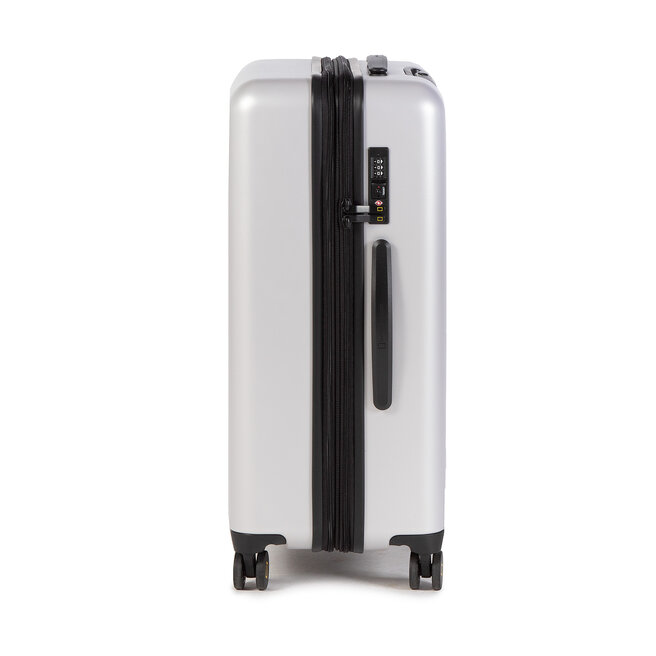 National Geographic Valiză Mică Rigidă National Geographic Luggage N164HA.60.23 Silver