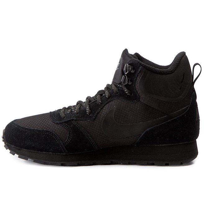 Batai Nike Md Runner 2 Mid Prem 844864 002 Black Black Black