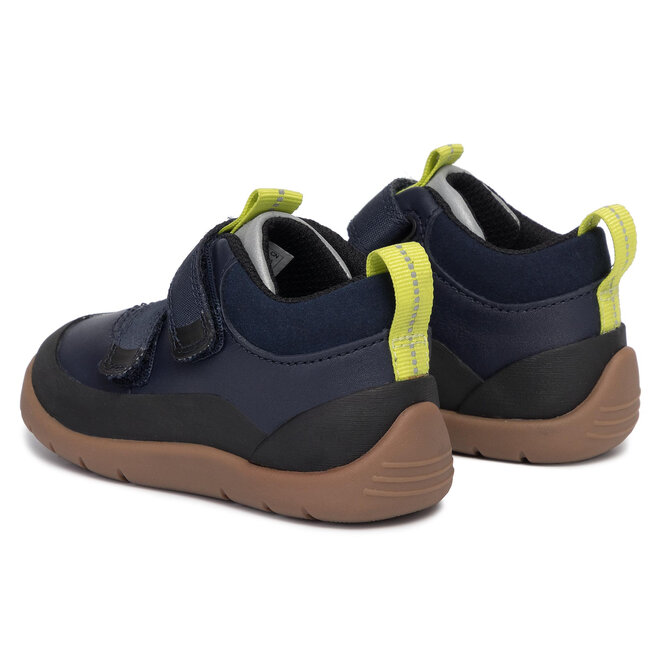 empeñar traducir Entender Chaussures basses Clarks Play Hike T 261439377 Navy Leather | chaussures.fr